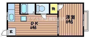 角南アパートの物件間取画像